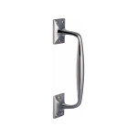 M Marcus Heritage Brass Cranked Design Face Fixing Pull Handle 253mm length